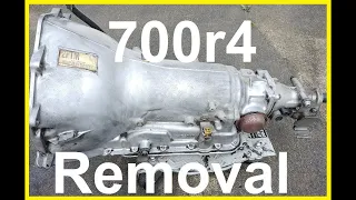 How To Remove a 700r4 & 4L60E Automatic Transmission (82-92 Camaro/Firebird)