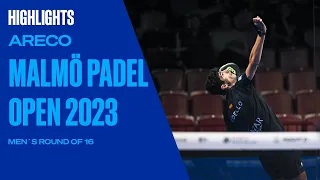 Round of 16 (2) 🚹 Areco Malmö Padel Open 2023  World Padel Tour