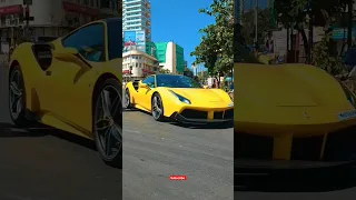 ferrari 488 spider-yellow  #youtubeshorts #badshah #song