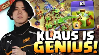 NAVI’s first war with OVERGROWTH and KLAUS goes CRAZY! Clash of Clans