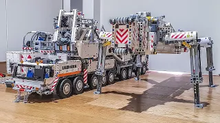 Lego Technic Liebherr LTM 11200 Crane Assembling MOC by Jeroen Ottens