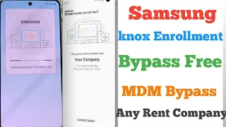 Samsung Knox enrollment services Bypass | Samsung retail mode Bypass