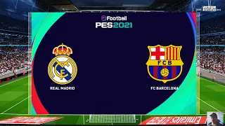 PES 2021 | Real Madrid vs Barcelona | NEW Transfers 20/21 ft Coutinho, Reguilon, Pjanic, Odegaard
