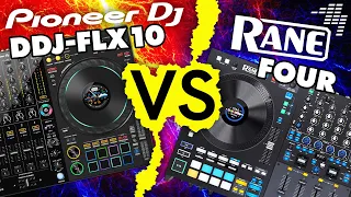 Pioneer DJ DDJ-FLX10 Vs Rane Four - For Serato, Which Is Best?