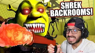 ENFRENTO A SHREK EXE EN BACKROOMS | Juegos Luky