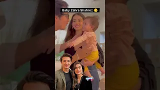 Adorable video of Shahroz Sabzwari and Sadaf Kanwal's daughter Zahra with Zuhab Khan and Wania Nadee