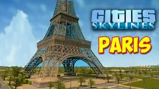 Cities Skylines - НОВЫЙ ПРОЕКТ ПАРИЖ - PARIS  #42