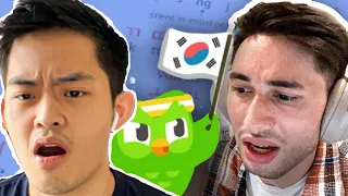 Speedrunning Korean Duolingo (without knowing Korean)