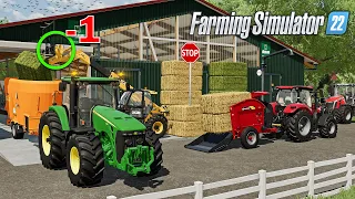 S'occuper des animaux (FAIL) | Jouer le PLUS REALISTE Possible sur Farming Simulator 22