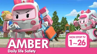 🚑Seri Keselamatan Hidup Amber] Episode Lengkap│1~26 Episode│2 Jam│Robocar POLI TV Bahasa Indonesia