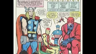 Thor in Journey Into Mystery #105 and 106 (Jack Kirby art) Avengers cameo