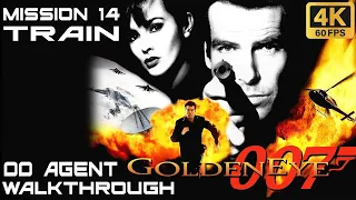 007 GoldenEye - 00 Agent Walkthrough - Mission 14: Train [4K 60FPS]