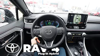 New Toyota RAV4 Plug-in Hybrid 2021 Test Drive POV Review