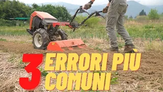 3 ERRORI COMUNI NELLA PREPARAZIONE DELL'ORTO