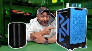 Inwin POC vs. DIY Trash Can PC Case!