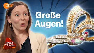 Kokettes Erbstück: 50er Jahre Schmuck mit Diamanten und Rubinen | Bares für Rares