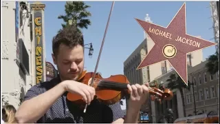 Playing with the Stars on Hollywood Walk of Fame