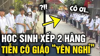 Đám tang cô giáo, học sinh 'CẦM HOA CÚC TRẮNG' đứng thành hàng dài TIỄN ĐƯA | Tin 3 Phút