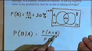 Conditional Probability, part 1 128-1.8.a