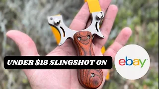 Under $15 slingshot Review and Shoot