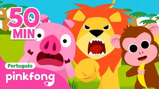 [TV] Músicas divertidas dos Animais | + Completo | Pinkfong, Bebê Tubarão! Canções para Crianças