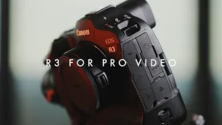 The Canon R3 for professional video