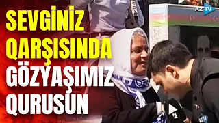 Şəhid anası: "Heç vaxt bu qəhrəmanları unutmayın, onların igidliyi ilə böyüyün"