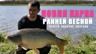 Как ловить карпа ранней весной по холодной воде. Карпфишинг