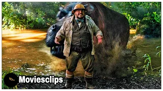 Hippo Eats Bethany (Jack Black) Scene | Jumanji: Welcome to the Jungle (2017) 4K Moviesclips Video