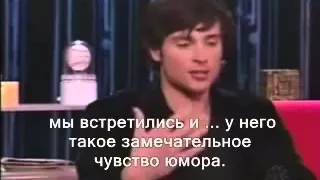 Tom Welling Interview with Carson Daily (RUS) / Том Веллинг Интервью