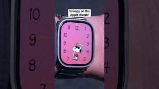 I ❤️ Snoopy Watch Faces Coming In watchOS 10 #shorts