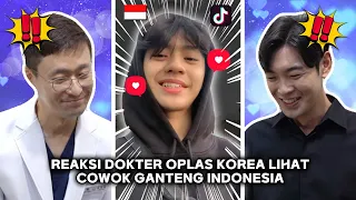 [Reaksi Dokter Korea] Ahli Bedah Plastik Korea Kaget Dengan Cowok Ganteng Indonesia 🇮🇩🇰🇷 | Tiktok