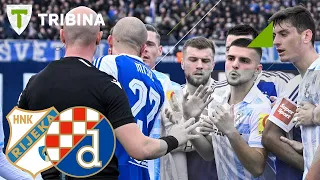 Rijeka - Dinamo - bez reakcija na ponašanje klupa klubova