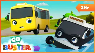 Wheels Go Round Song - Racing With Friends 🎶 | Go Gecko's Garage! | Kids Cartoons