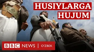 Янги уруш? АҚШ ва Британия Яман ҳусийларига ҳужум қилди - BBC News O'zbekiston Houthi Yemen Yaman