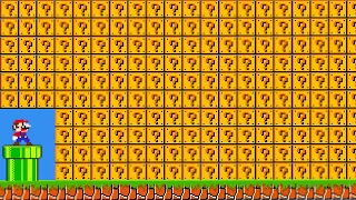 Super Marrio Bros. but Mario have 1,000,000 Item Blocks | Super Mario Bros. wii