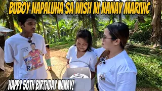 PART26| NANAY MARIVIC NAKAKADUROG NG PUSO ANG WISH SA KANIYANG KAARAWAN! ​⁠@KalingapRabOfficial