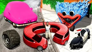 🔴 מצאתי את הרכבים *הכי מקוללים* שקיימים ב GTA V! (הרכבים האלה הכי מפחידים ומסוכנים בלוס סאנטוס!)