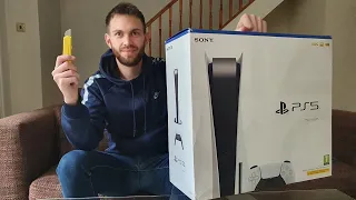 PlayStation 5 Unboxing and Initial Setup