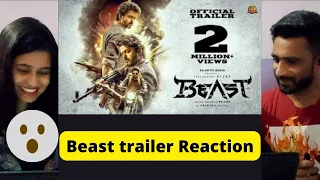 Beast movie Trailer Reaction | Thalapathy Vijay | Sun Pictures |Nelson | Anirudh | Pooja Hegde