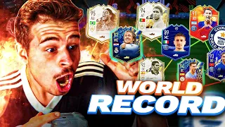 JE FAIS LE WORLD RECORD DRAFT EN 1 ESSAI SUR FIFA 22 !!!