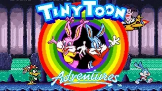 Tiny Toon Adventures: Buster's Hidden Treasure (Sega Genesis) Playthrough Longplay Retro game