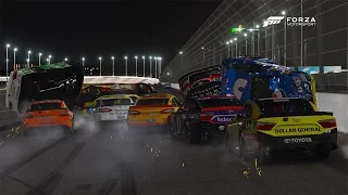 4 CARS FLIPPED!!!! | Forza Motorsport 6 | NASCAR Expansion