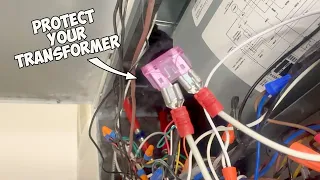 24v Transformer Blows when Cooling is On - HVAC Low Voltage Short