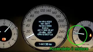 How to measure oil level on W211 & S211 Mercedes Benz E-klasse