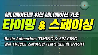 타이밍과 스페이싱 | 애니메이터를 위한 애니메이션 이론 Timing and Spacing