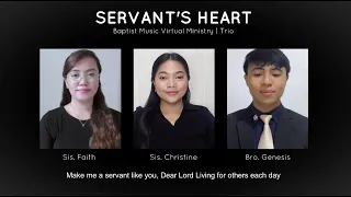 Servant's Heart | Baptist Music Virtual Ministry | Trio
