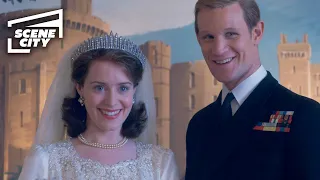 The Wedding of Princess Elizabeth and Prince Philip | The Crown (Claire Foy, Matt Smith)