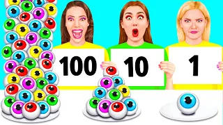 100 Camadas Alimentares Desafio | Situações Engraçadas por Craft4Fun Challenge