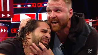 Seth Rollins attacks Dean Ambrose Raw: Nov 19, 2018